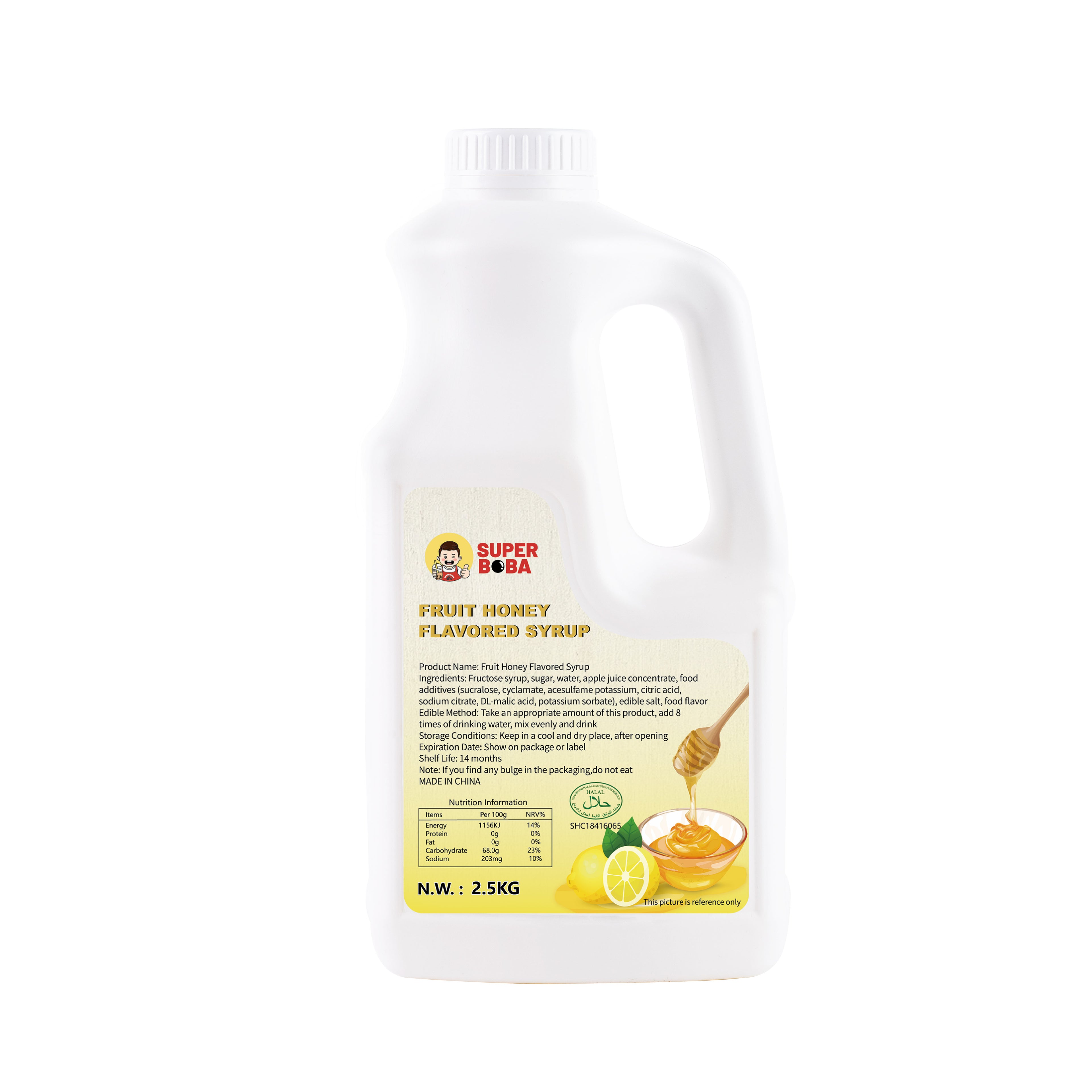Fruit Honey | 2.5kg | Bubble Tea Topping Carton Wholesale
