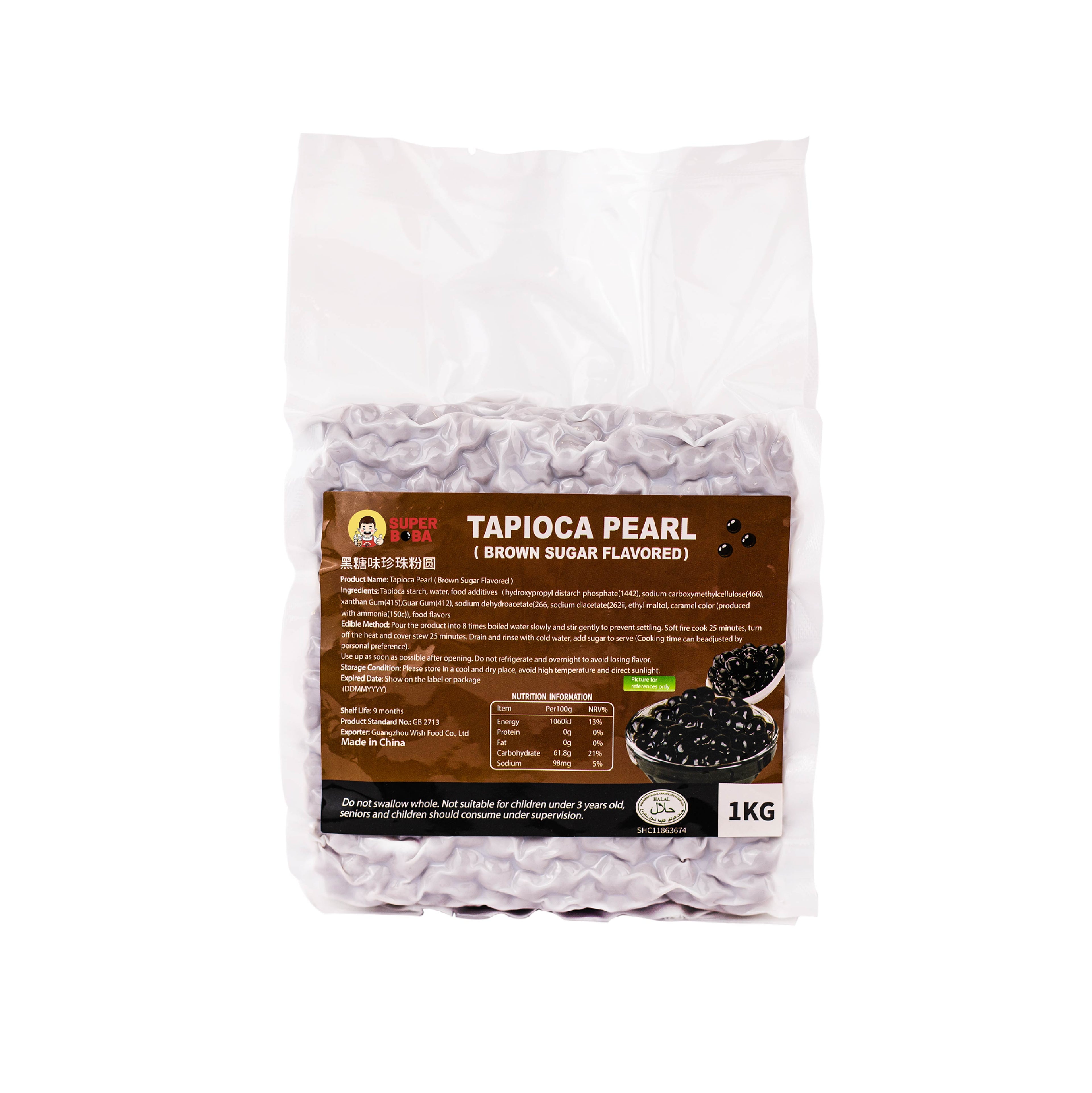 Tapioca Pearls Bubble Tea Ingredients | Wholesale Carton Supply