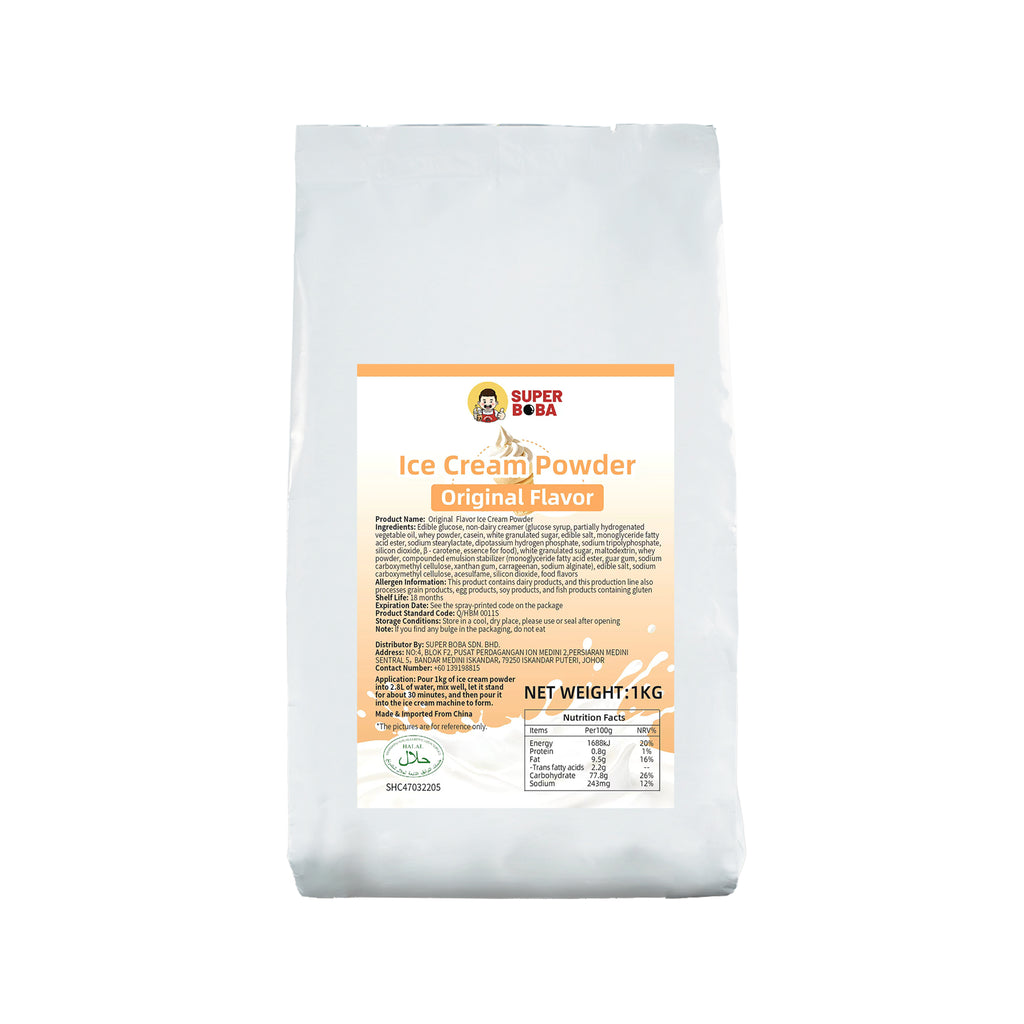 Premium Ice Cream Powder | 1kg | Wholesale Carton Supply