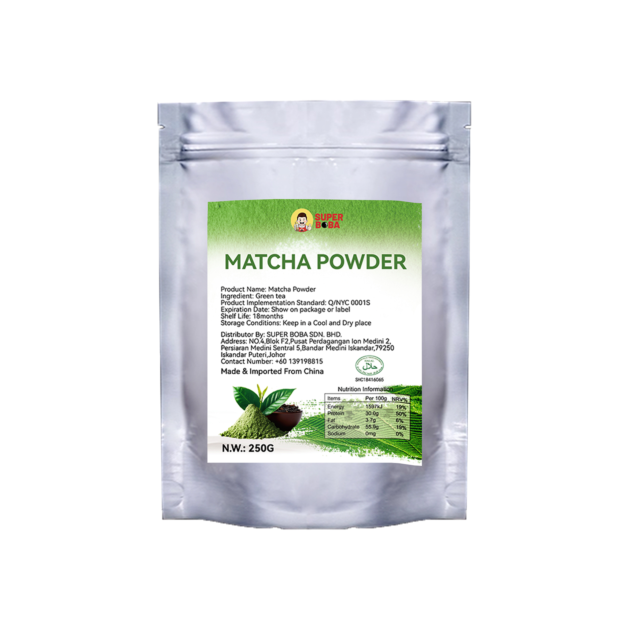 Matcha Powder | 500g | Wholesale Carton Supply