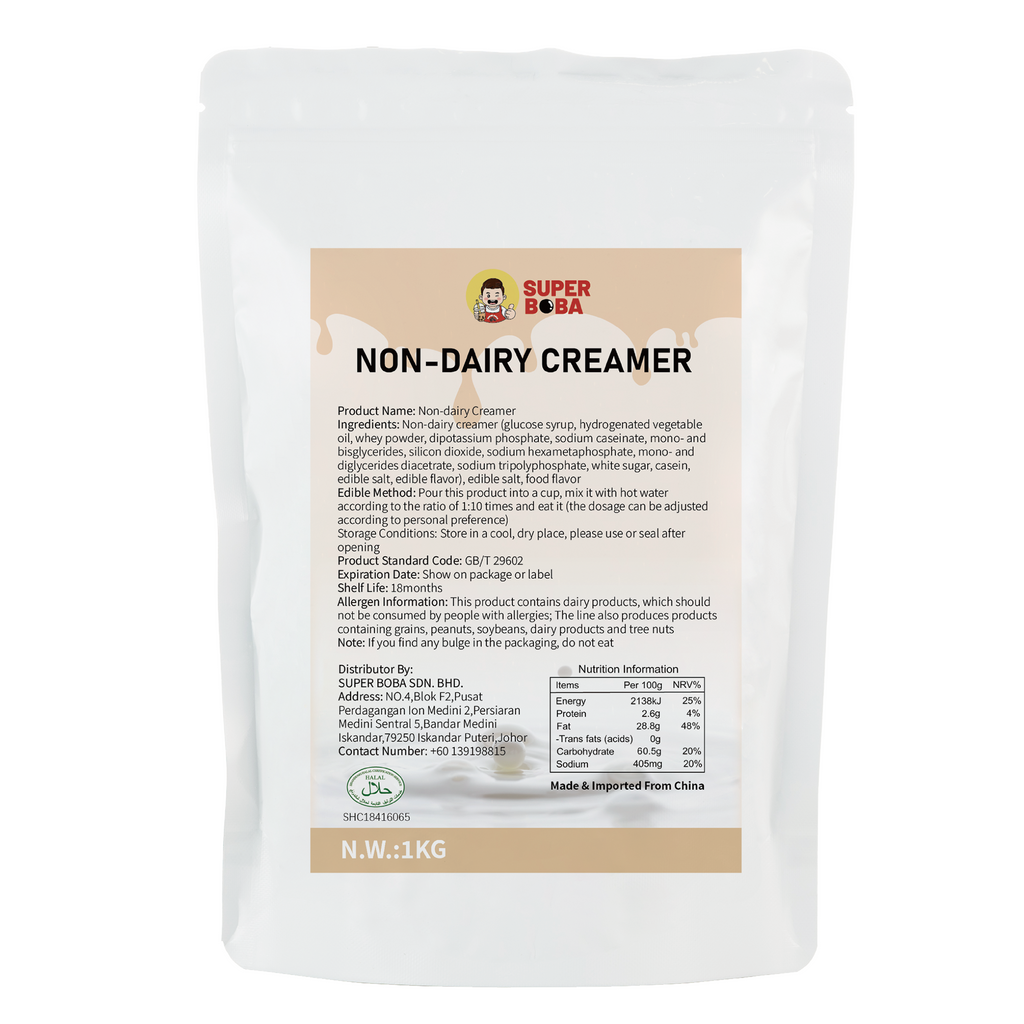 Non-Dairy Creamer | 1kg | Bubble Tea Topping Carton Wholesale