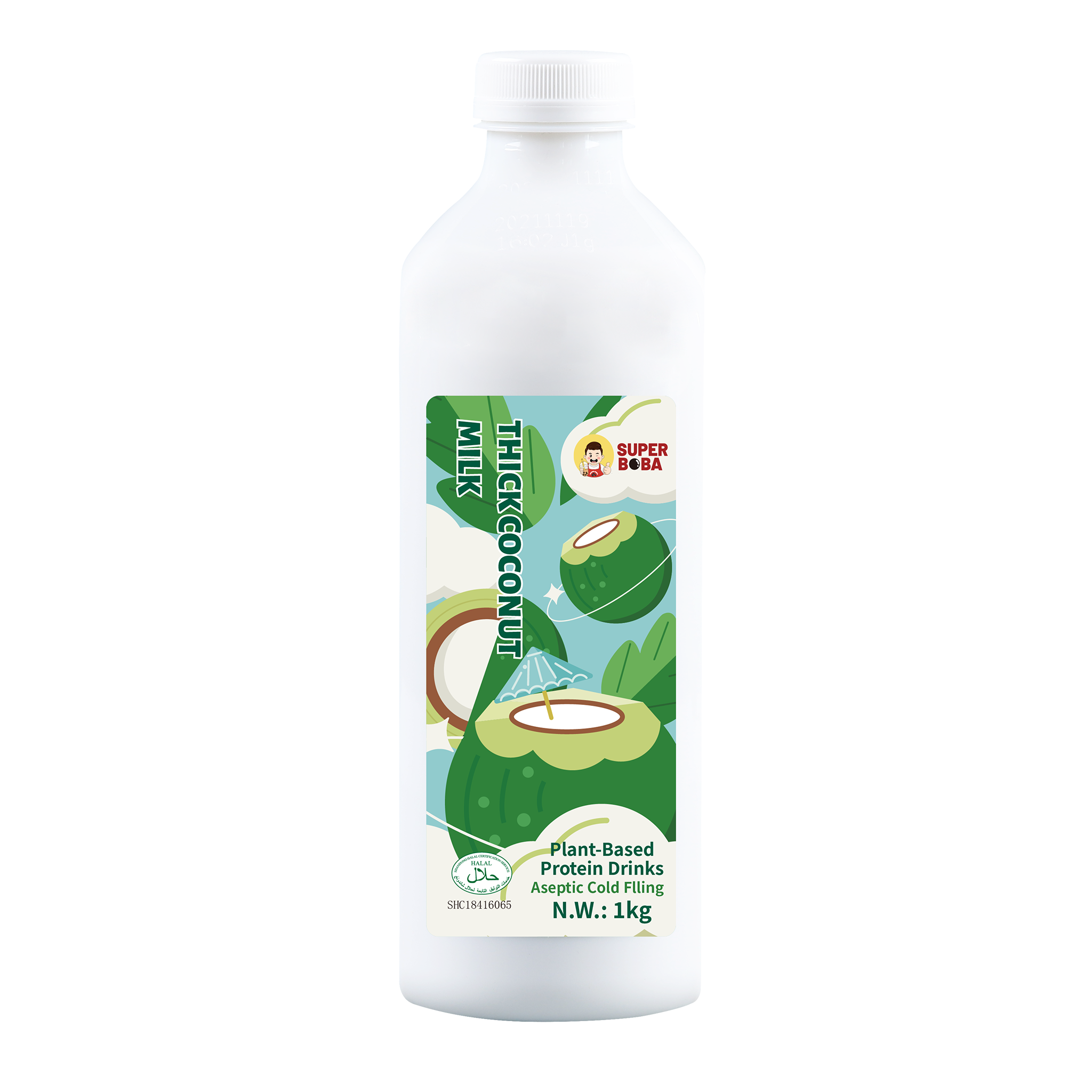 Thick Coconut Milk | 1kg | Bubble Tea Topping Carton Wholesale